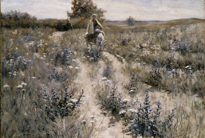 The Flight into Egypt, 1892 by George Hitchcock