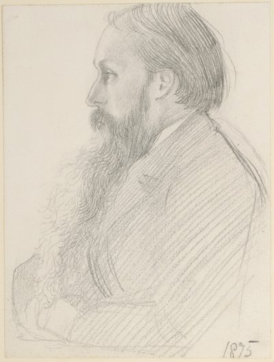 Portrait of Edward Burne-Jones by George Howard