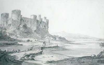 Conway Castle by George Howland Beaumont