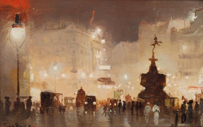 Piccadilly Circus by George Hyde Pownall