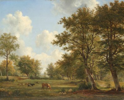 Landscape Near Hilversum by George Jacobus Johannes van Os
