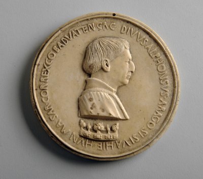 Plaster medallion by George James Frampton