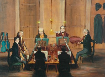 Savile Green Party of Seven by George Kershaw