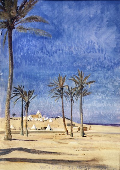 Mouth of the Wady el Arish by George Lambert