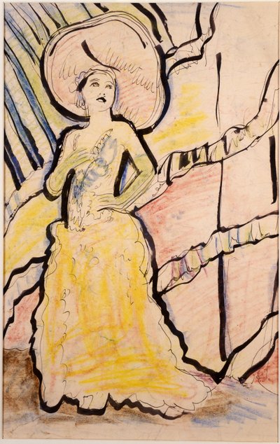 Mabel Couper by George Leslie Hunter