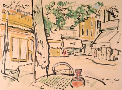 Place in Vence by George Leslie Hunter