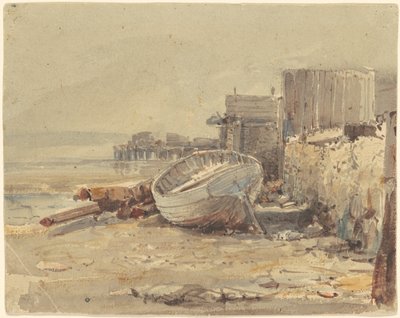Beached Vessel by George Loring Brown
