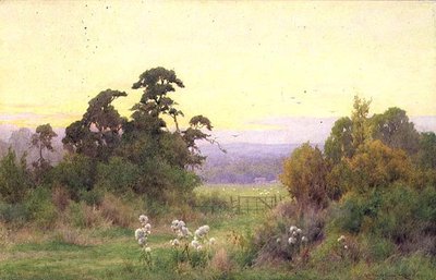 Beeding Hill from Steyning, Sussex by George Marks