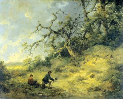 Ferreting by George Morland