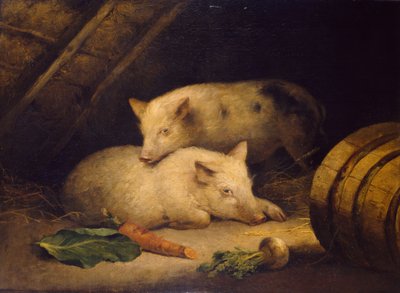 Pigs by George Morland
