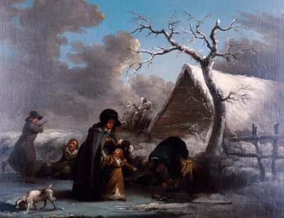 Skating by George Morland