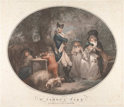 St. James Park by George Morland