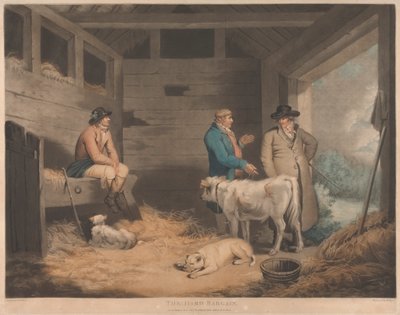 The Hard Bargain by George Morland