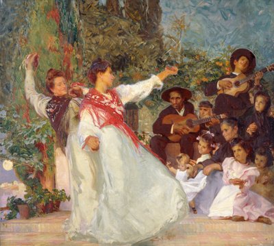 Spanish dancers by George Murray