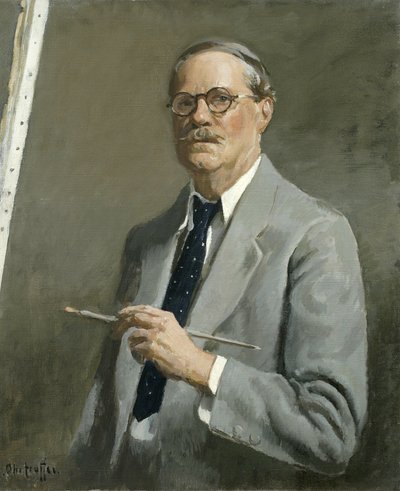 Self-Portrait by George Oberteuffer