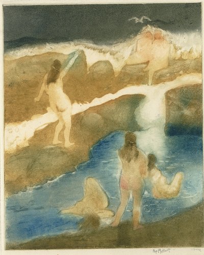 Sea Waves by George Overbury Pop Hart