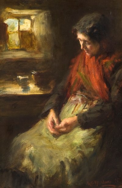 Asleep by George Paul Chalmers