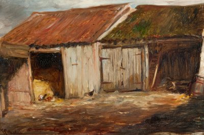 Old Sheds by George Paul Chalmers
