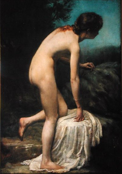 The Bather by George Percy Jacomb Hood