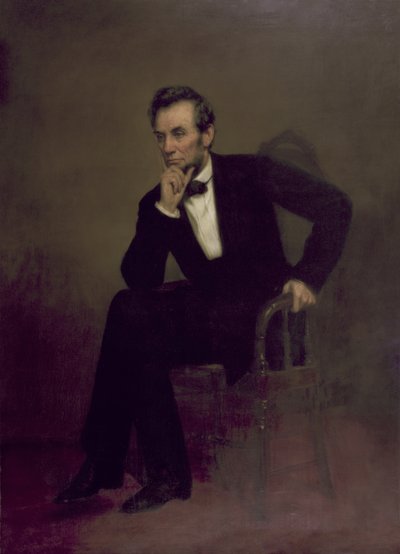 Abraham Lincoln by George Peter Alexander Healy