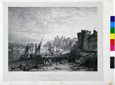 Conway Bridge and Castle by George Pickering