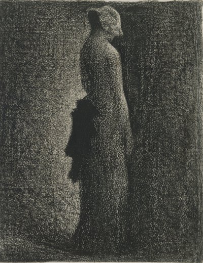 The Black Bow by George Pierre Seurat