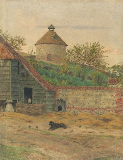 Dovecote at Streatley by George Price Boyce