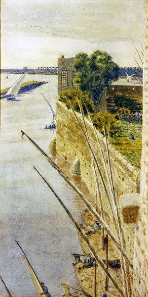 The Nile at Gizeh by George Price Boyce