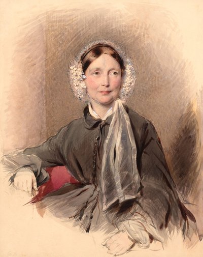 Portrait of an Unknown Woman by George Richmond