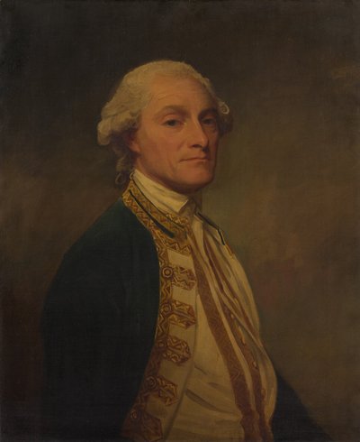 Admiral Sir Chaloner Ogle by George Romney