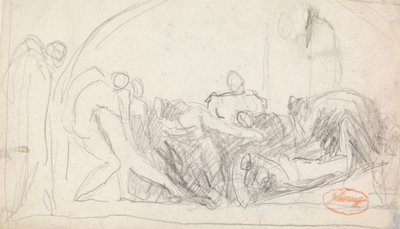 Figure Composition Study 22 by George Romney