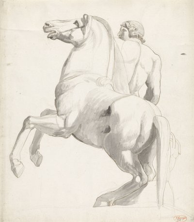 Horseman of Montecavallo by George Romney