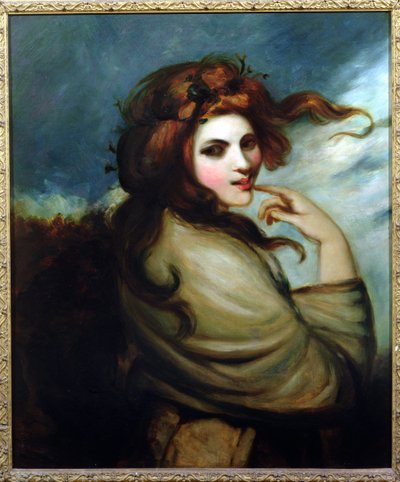Portrait of Emma Hamilton by George Romney