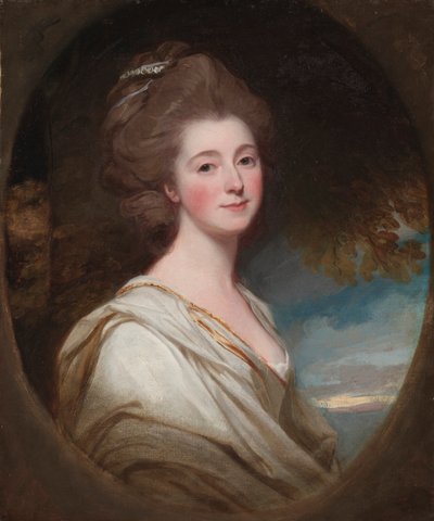 Portrait of Jane Hoskyns by George Romney