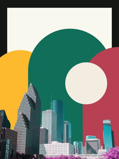 Downtown Houston by George Rosaly