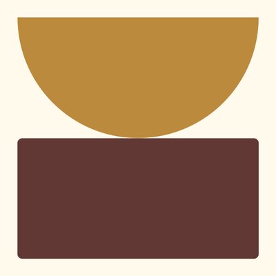 Gold Abstract by George Rosaly