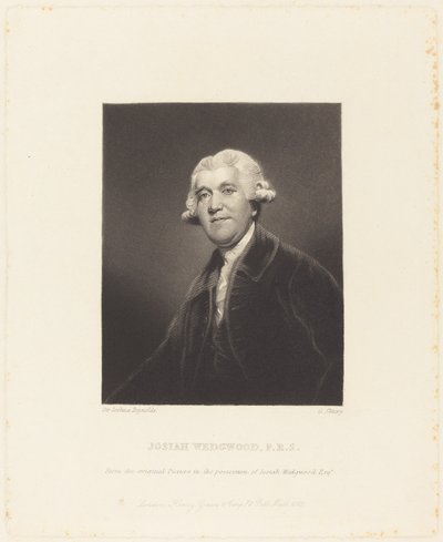Josiah Wedgwood by George Salisbury Shury after Sir Joshua Reynolds