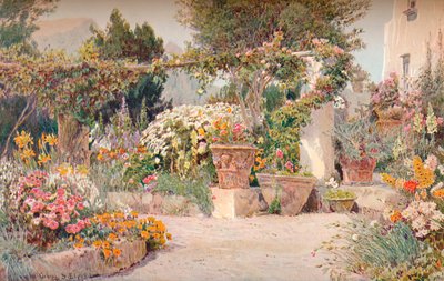 An Italian Garden by George Samuel Elgood