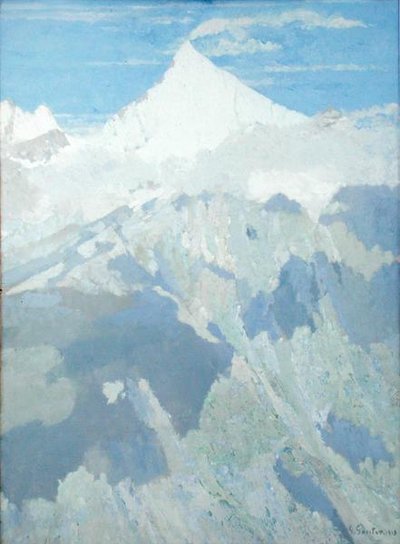 The Weisshorn by George Sauter