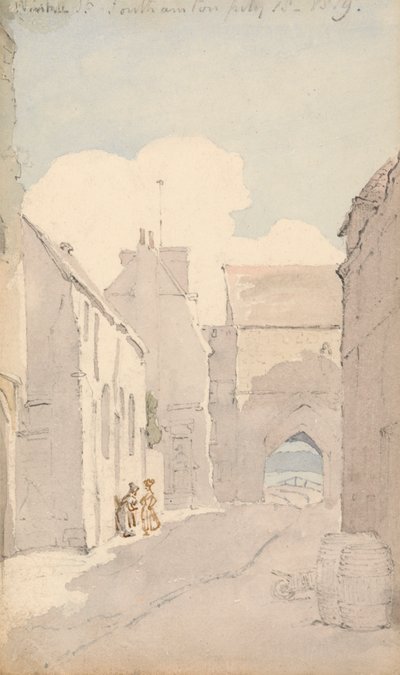 Winkle Street, Southampton by George Shepheard