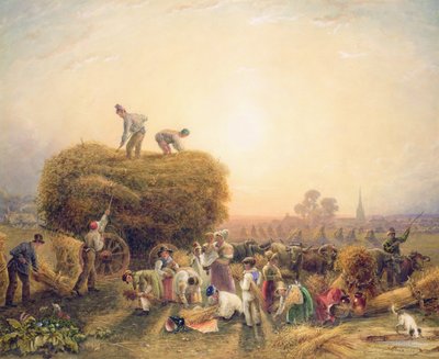 Haymaking, 1832 by George Shepherd