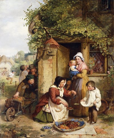 The Cherry Seller, 1856 by George Smith