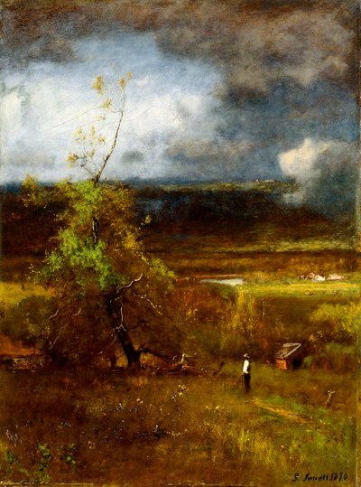 Gathering Clouds by George Snr. Inness