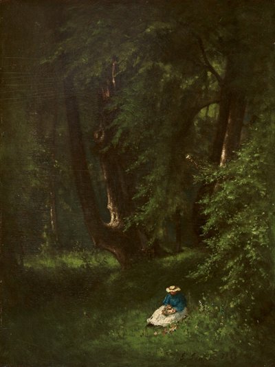 In the Woods by George Snr. Inness