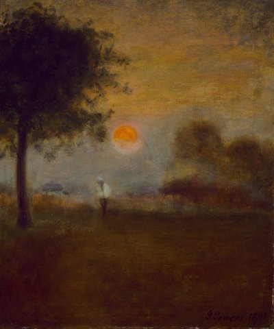 Moonrise by George Snr. Inness