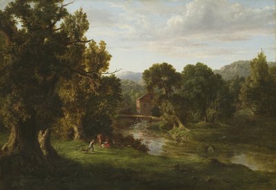 The Old Mill by George Snr. Inness