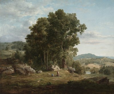 The Wood Chopper by George Snr. Inness
