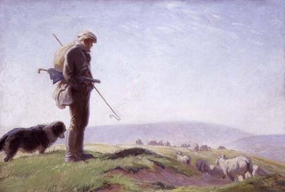 South Down Shepherd by George Soper