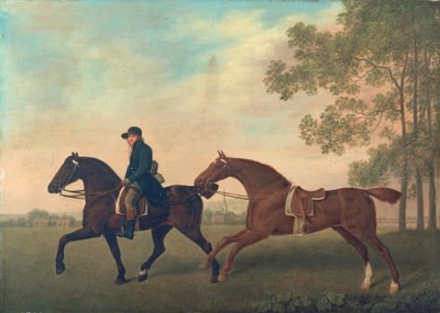 Two Hacks by George Stubbs