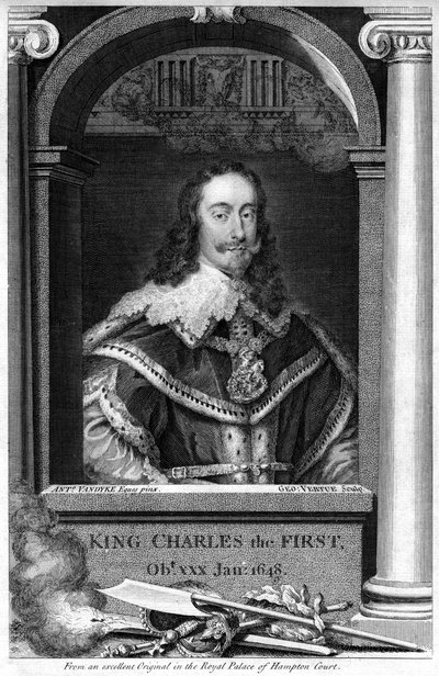 Charles I of England by George Vertue